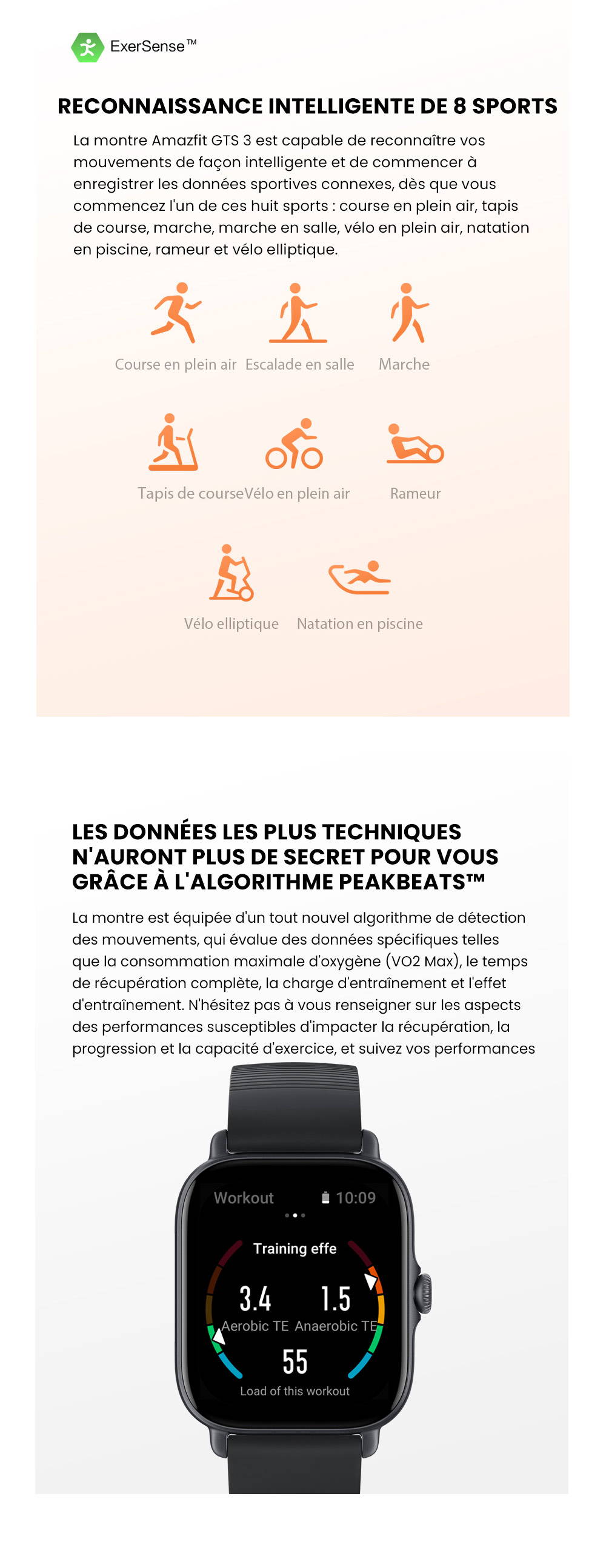 Amazfit France GTS 3 Smartwatch amazfit fr